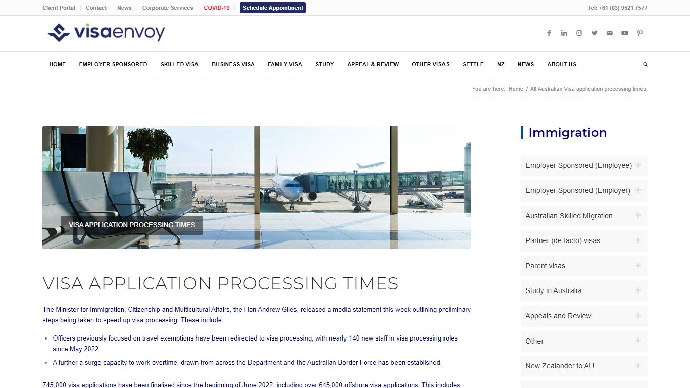 All Australian Visa application processing times - VisaEnvoy
